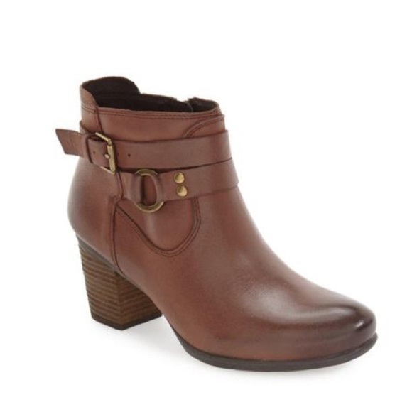 Josef Seibel Britney Ankle Heel Booties Size 10 EUC - Picture 1 of 11